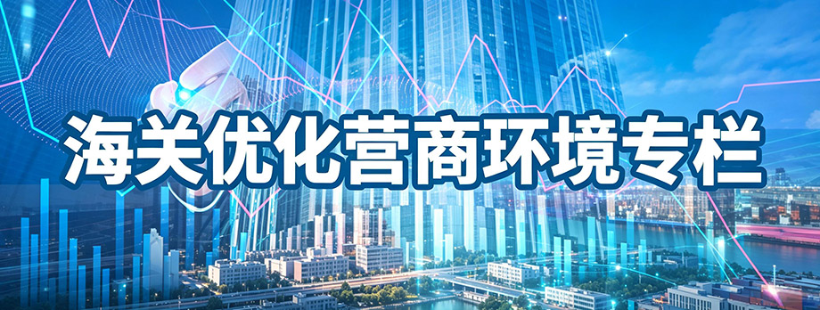 海关优化营商环境